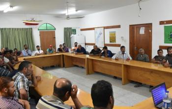 لقاء العمل الزراعي بالصيادين