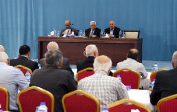 الرئيس خلال اجتماع المجلس الاستشاري لحركة فتح 