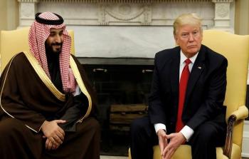 دونالد ترامب وولي العد السعودي