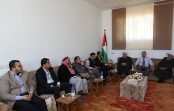 المجلس العلمي يستقبل وفداً من جامعة القدس المفتوحة 