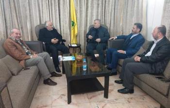 وفد الجهاد الإسلامي يبحث مسيرات العودة مع حزب الله اللبناني