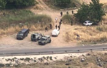 مكان عملية إطلاق النار على المركبة 