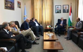 وزير التربية برفقة الوفد الألماني