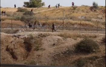 العمال الفلسطينيين في الضفة الغربية - توضيحية