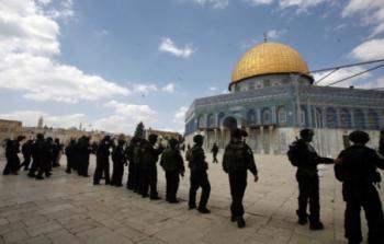 شرطة الاحتلال بالمسجد الأقصى