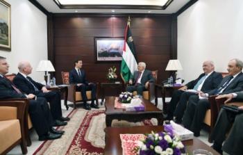 لقاء الرئيس عباس مع مبعوث ترامب