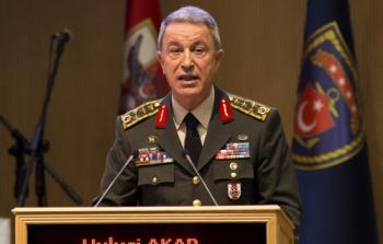 الجنرال خلوصي أكار رئيس هيئة الأركان التركية (أرشيف)