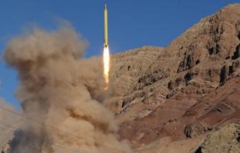 تجربة صاروخية إيرانية / أرشيفية