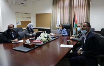 وزيرة الصحة خلال افتتاح دورة تدريبية - رام الله