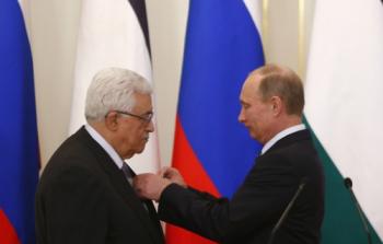 الرئيس الفلسطيني ونظيره الروسى 