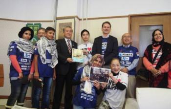 أطفال فلسطين وأطفال اليابان