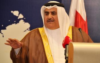 وزير خارجية البحرين الشيخ خالد بن أحمد آل خليفة 