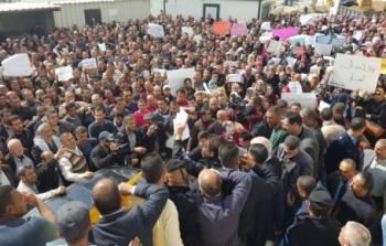 اضراب المعلمين في الضفة الغربية