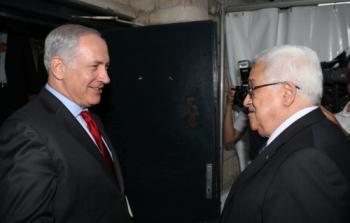 الرئيس محمود عباس ونتنياهو
