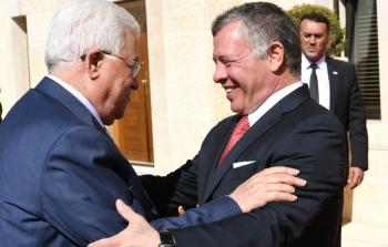 الملك عبد الله الثاني والرئيس محمود عباس