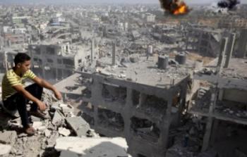 صورة ارشيفية للحرب على غزة