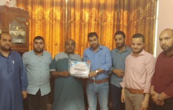 منتدى المهندس الفلسطيني يزور أهالي الشهداء المهندسين