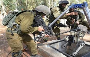 تدريبات جيش الاحتلال الاسرائيلي في الانفاق - ارشيفية -