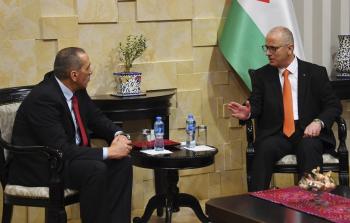 لقاء رئيس الوزراء رامي الحمد الله بمدير الأمن العام الأردني - ارشيفية -