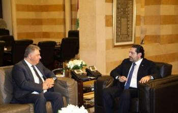  دبور والحريري في لقاء حول أخر التطورات الفلسطينية 