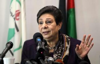 حنان عشراوي عضو اللجنة التنفيذية لمنظمة التحرير الفلسطينية