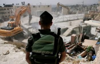 الاحتلال يهدم منزل في القدس