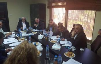 خلال مجلس ادارة الصندوق الفلسطيني للتشغيل