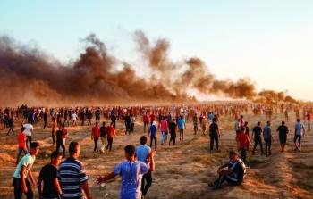 مسيرات العودة على حدود غزة - توضيحية
