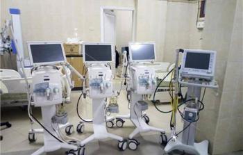 أجهزة التنفس الاصطناعي في مستشفيات فلسطين 