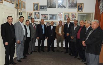 جمعية رجال الاعمال تزور منزل الشهيد ياسر عرفات 