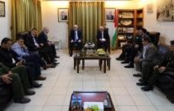 رئيس الوزراء ووزير الداخلية رامي الحمد لله يتراس اجتماع امني 