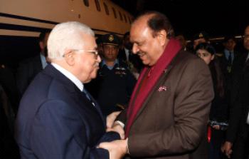 الرئيس عباس والرئيس الباكستاني