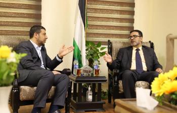 رئيس بلدية جباليا النزلة يستقبل مدير الأونروا في شمال غزة