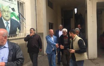 رئيس دائرة شؤون اللاجئين في منظمة التحرير الفلسطينية احمد ابو هولي
