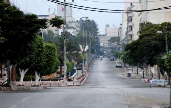 حظر تجول في غزة بسبب تفشي فيروس كورونا - تعبيرية