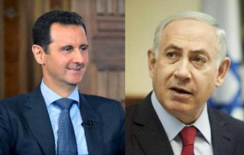 نتنياهو وبشار الأسد