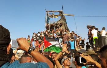 قصف إسرائيلي شرق خزاعة جنوب قطاع غزة