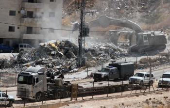 الاحتلال يهدم منزلين في بلدة سلوان جنوب القدس 
