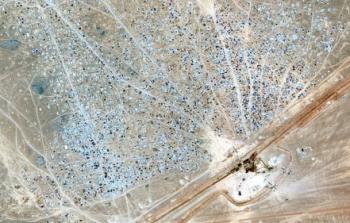 مخيم الركبان على الحدود السورية الأردنية / أرشيفية