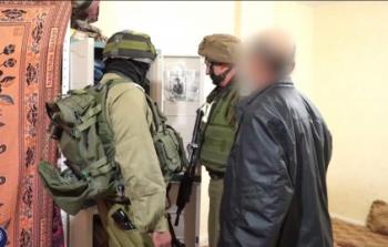 صورة لقوات الاحتلال أثناء عملية الاعتقال-الإذاعة العبرية