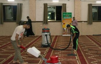 تنظيف المسجد
