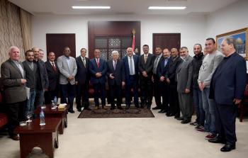 الرئيس يستقبل وفوداً عربية رياضية