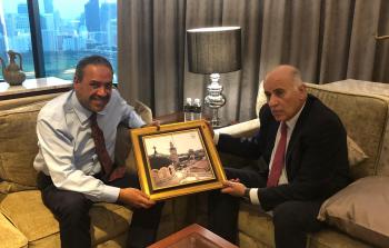 الرجوب يلتقي رئيس المجلس الأولمبي الآسيوي