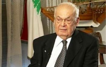  رئيس وزراء لبنان الأسبق سليم الحص