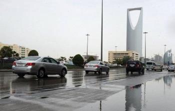 الامطار تغرق الرياض