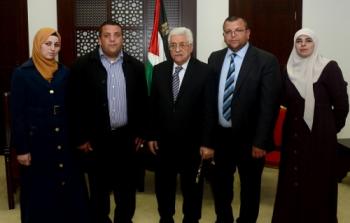 الرئيس يستقبل عائلات شهداء القدس المحتجزة جثامينهم