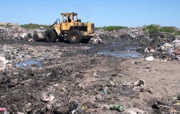 مكب النفايات الصلبة بغزة- أرشيفية