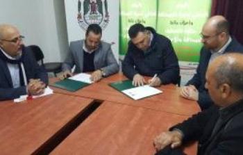نقابة الصحفيين توقع اتفاقية تعاون مع الجمعية الفلسطينية للملكية الفكرية