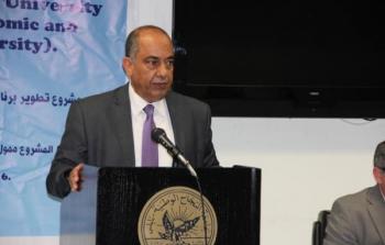  وزير العدل الفلسطيني محمد الشلالدة