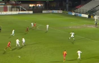 جانب من المباراة في الدوري الفرنسي